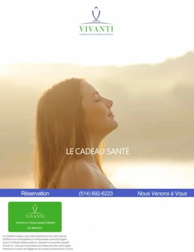 LE CADEAU SANTÉ 60 minutes