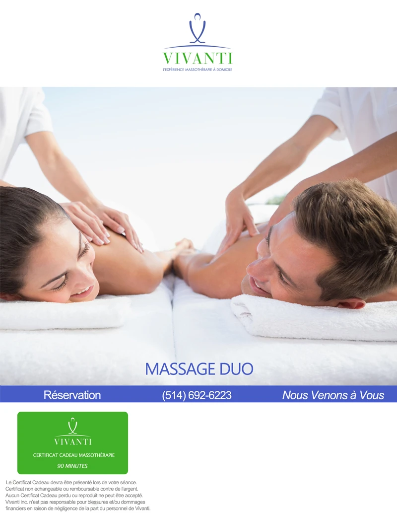 COUPLES MASSAGE 60 minutes